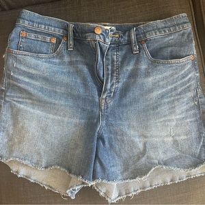 Madewell Medium Wash Short Size 31